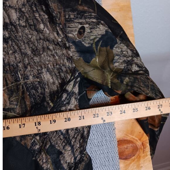 Cabela's Dry Plus Hunting Jacket M Regular Mossy Oak Tree Camo Hooded Outdoors - Picture 13 of 15
